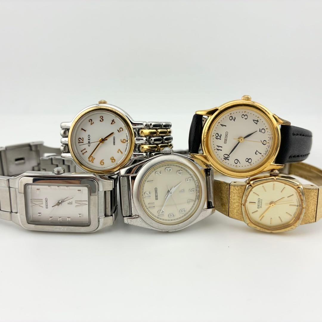【全て電池交換済】　稼働　SEIKO　セイコー　腕時計 lk CREO　など