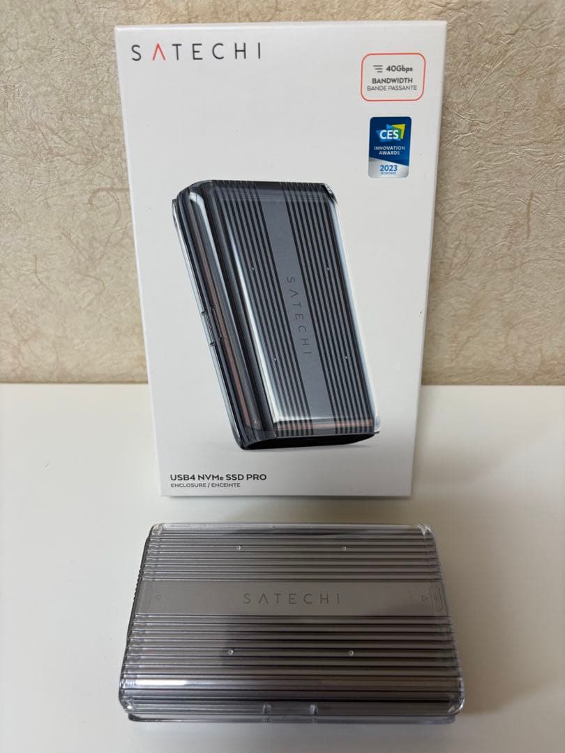 SATECHI USB4 NVMe SSD Pro エンクロージャー