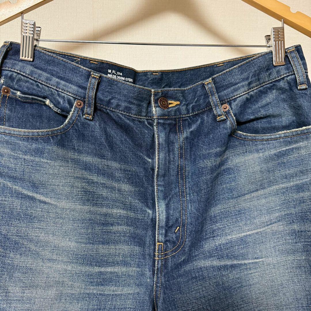 ほぼ未使用 CELINE セリーヌ 22S ワイドデニムパンツ 32サイズ