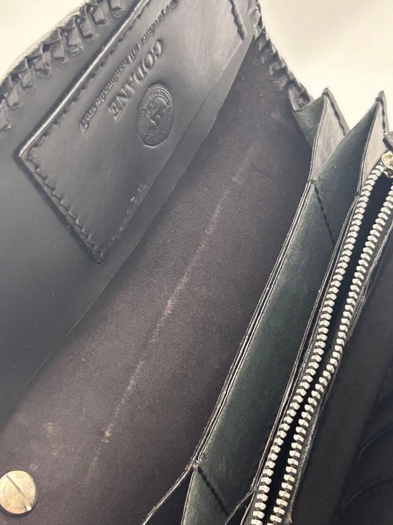 GODANE 財布　クロコ　ゴダン