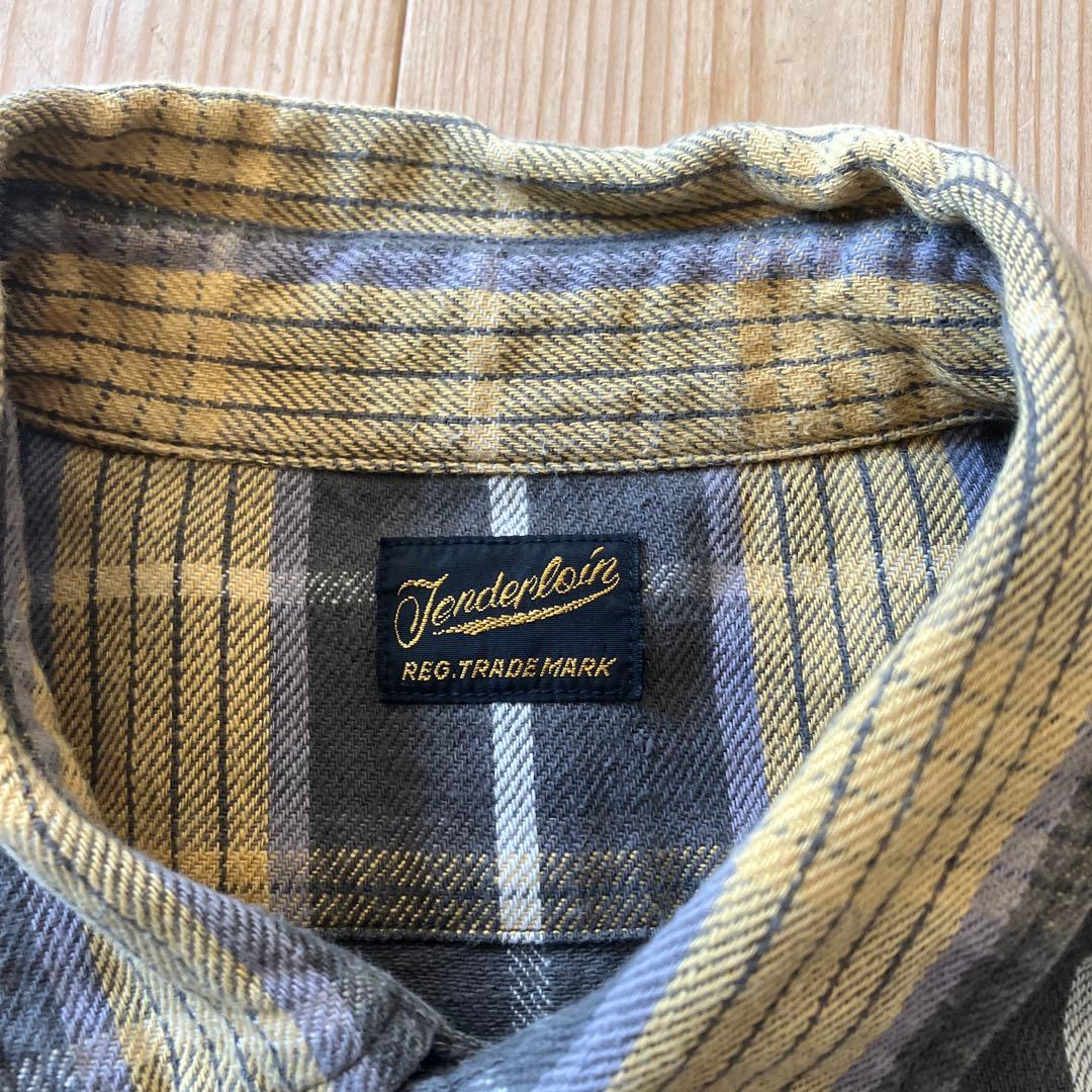 美品Tenderloin チェック柄ネルシャツ