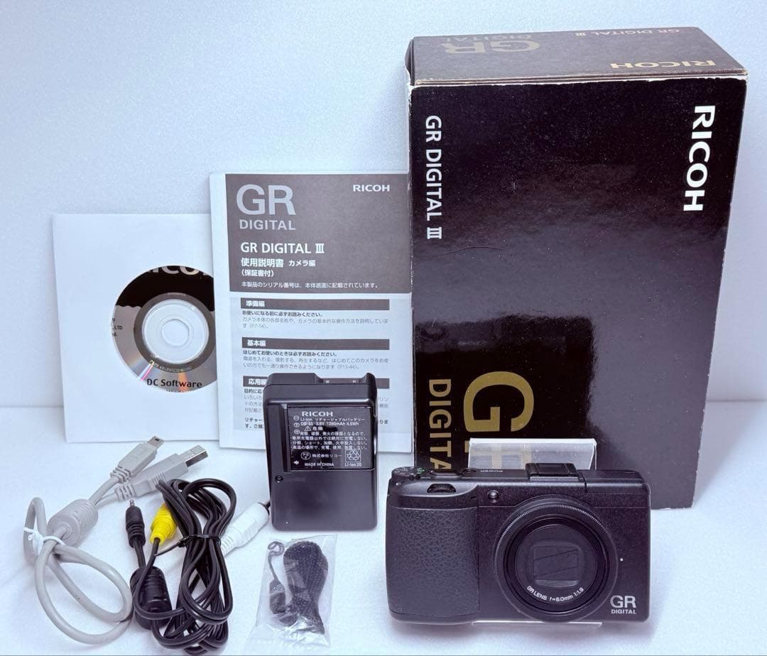 RICOH GR DIGITAL III 付属品一式有