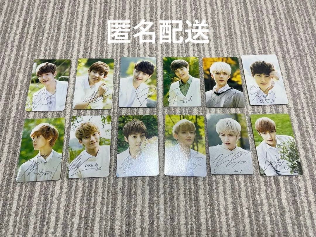 EXO NATURE REPUBLIC トレカ　コンプセット