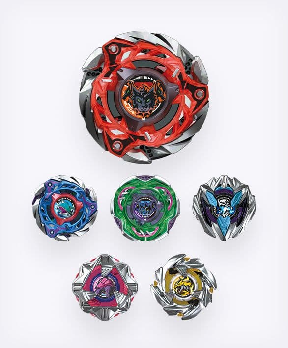 ベイブレードX CX-08ランダムブースターvol7新品未使用コンプリートセット