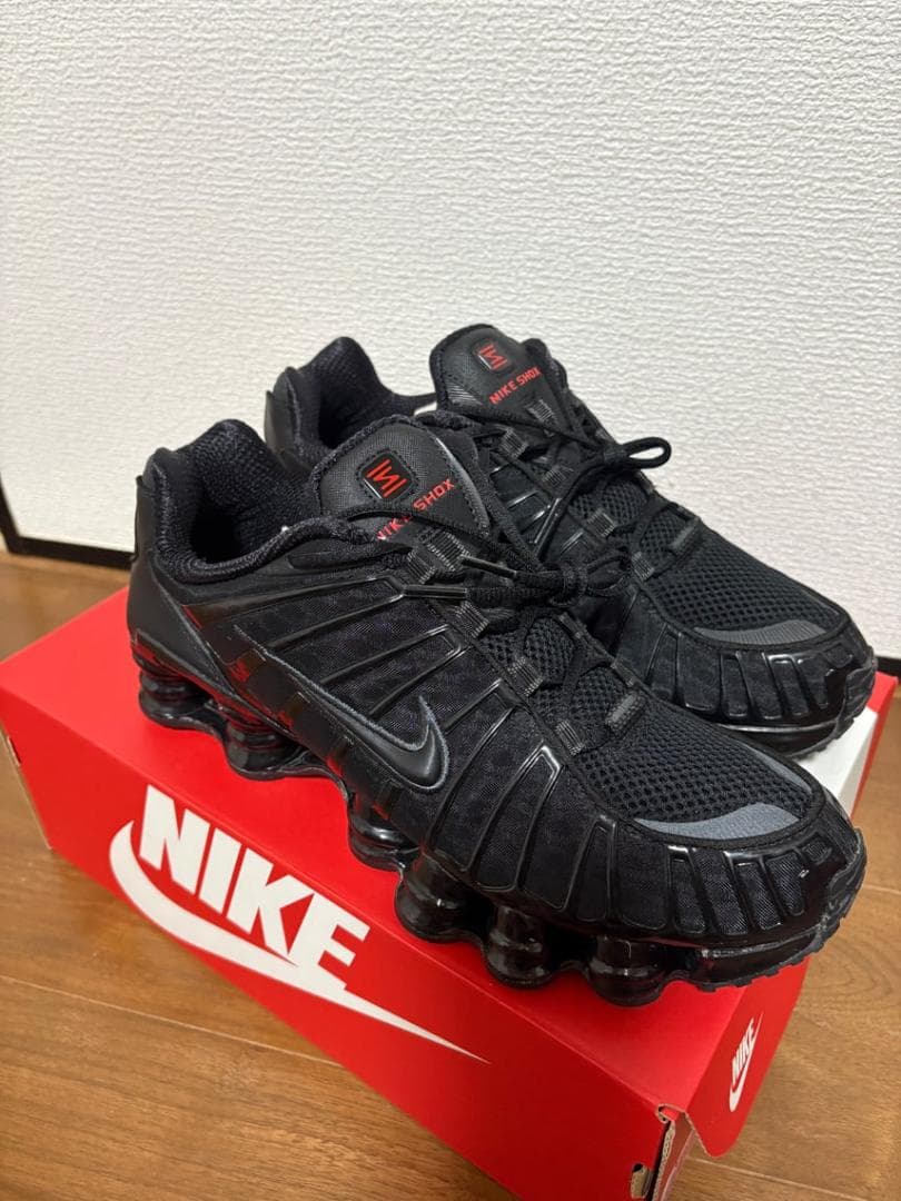 靴 NIKE SHOX TL BLACK 27.5cm