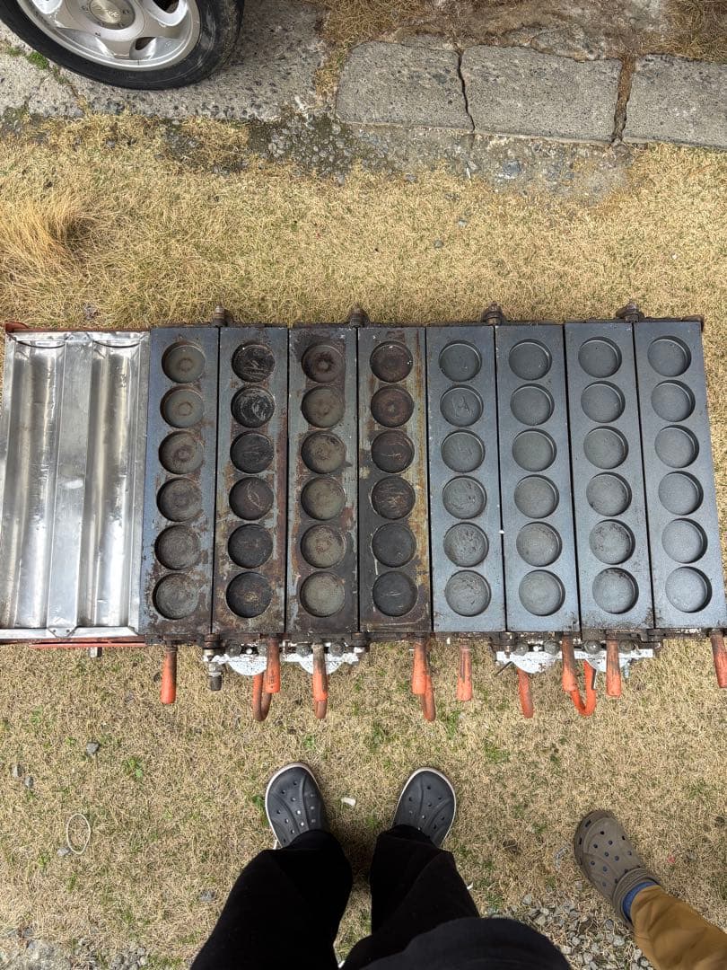 大判焼機　プロパンガス