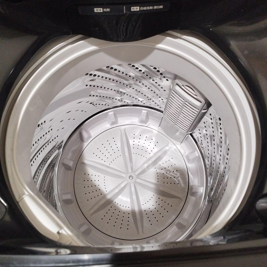 洗濯機 5kg アイリスオーヤマ IAW-T504 ブラック　黒　全自動