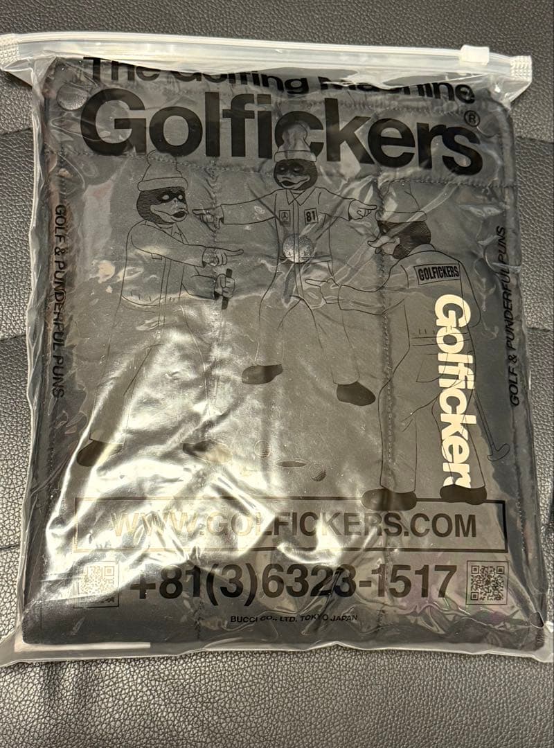 Golfickers ネックウォーマー ブラッ ク