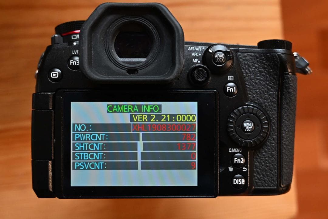 LUMIX G9Pro ミラーレス ボディ バッテリーグリップ付 美品1377枚