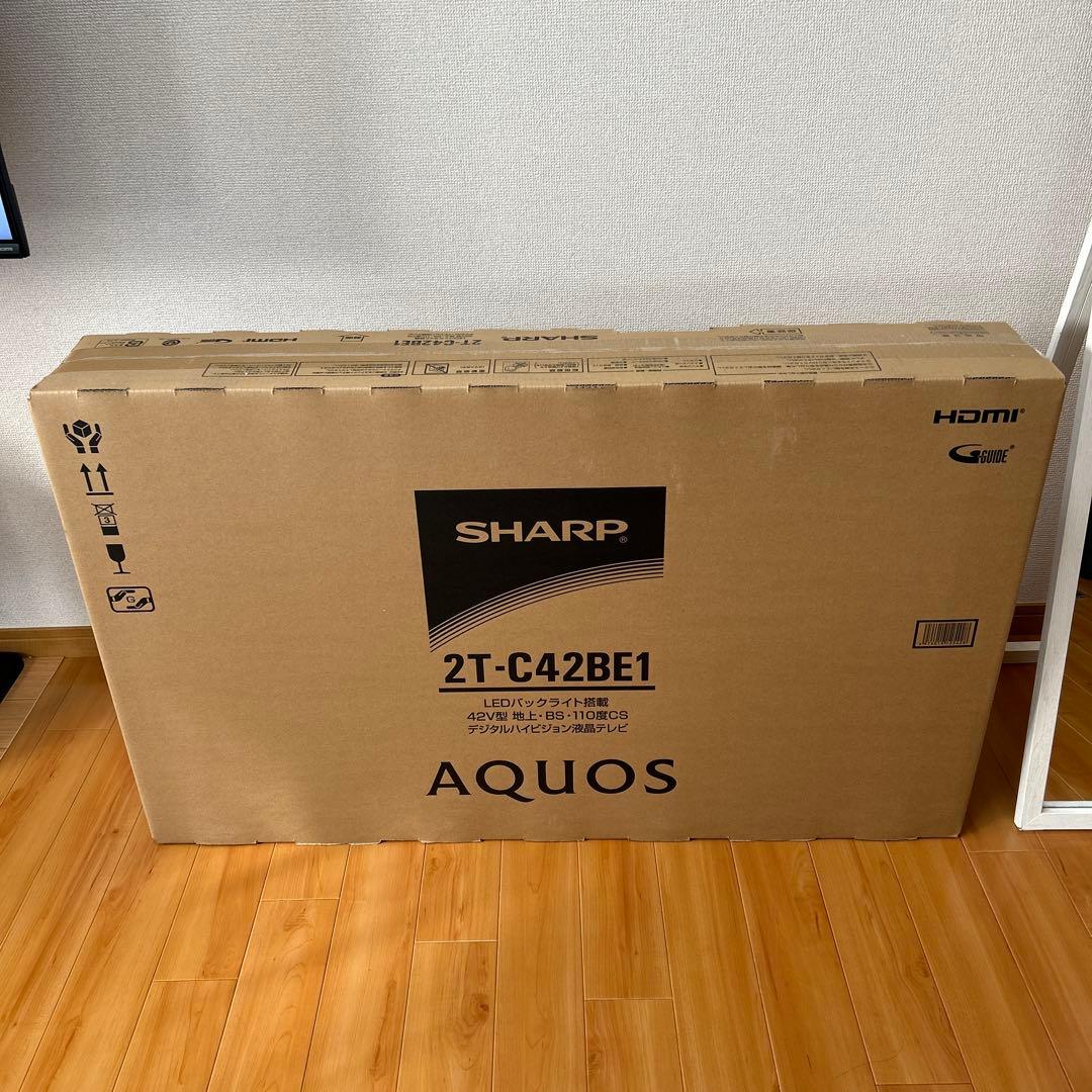 未開封　SHARP AQUOS 42インチ液晶テレビ 2T-C42BE1