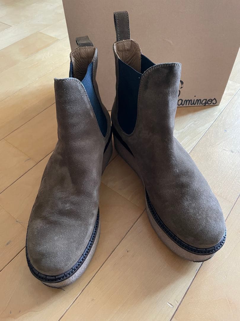 ドゥーズィエム フラミンゴ サイドゴアブーツ