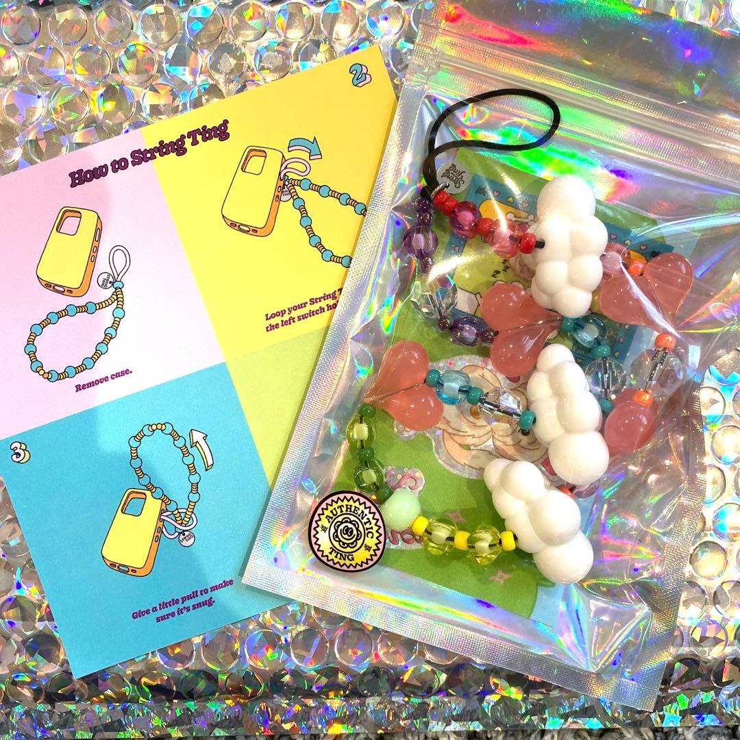 【正規品】stringting ストラップ　kawaii in the sky