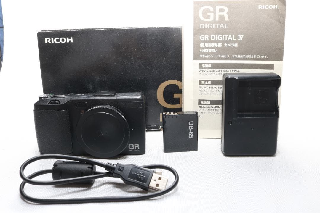 RICOH GR DIGITAL IV シャッター回数640回