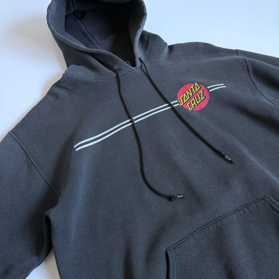 90's USA製LEEボディ SANTA CRUZ サンタクルーズ パーカー