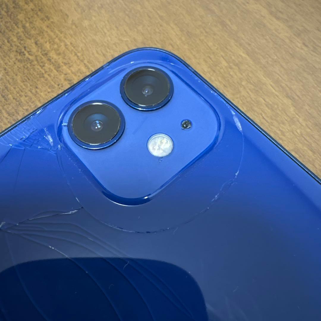 iPhone12 64GB 動作良好　背面ガラス割れあり