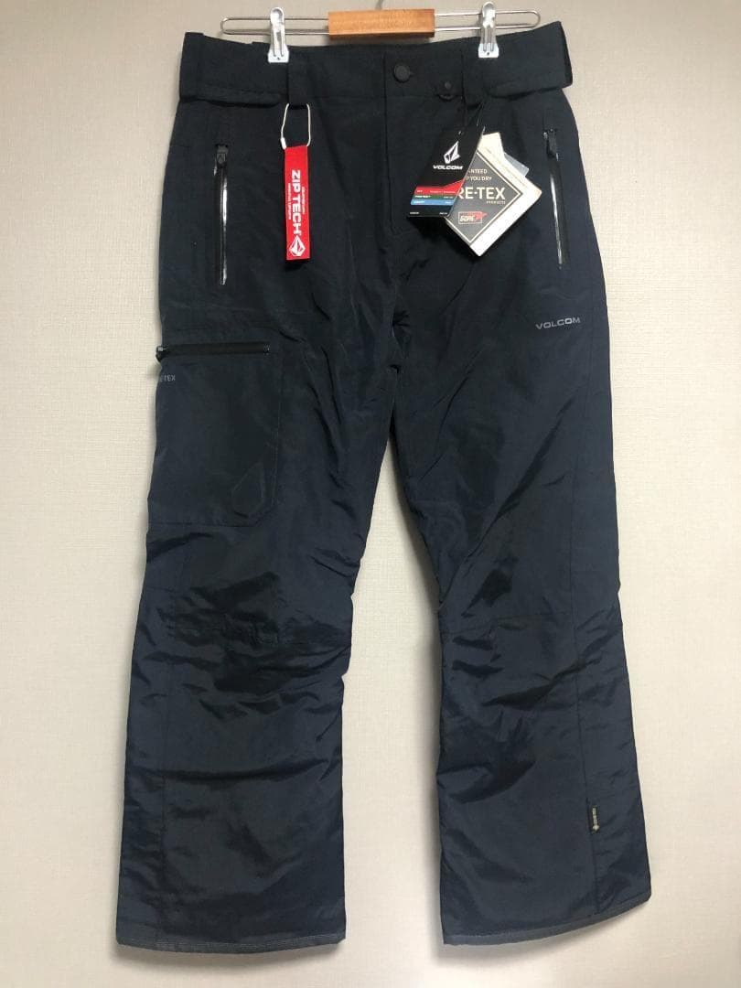 未使用 VOLCOM L GORE-TEX パンツ ブラック 黒 S ボルコム