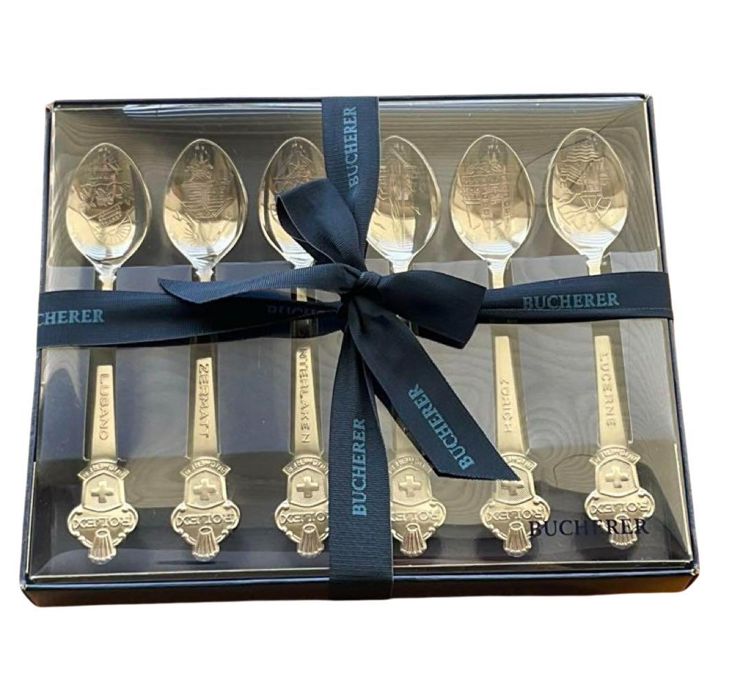 【未開封・未使用】ロレックス ノベルティ スプーン 6本セット ブヘラ