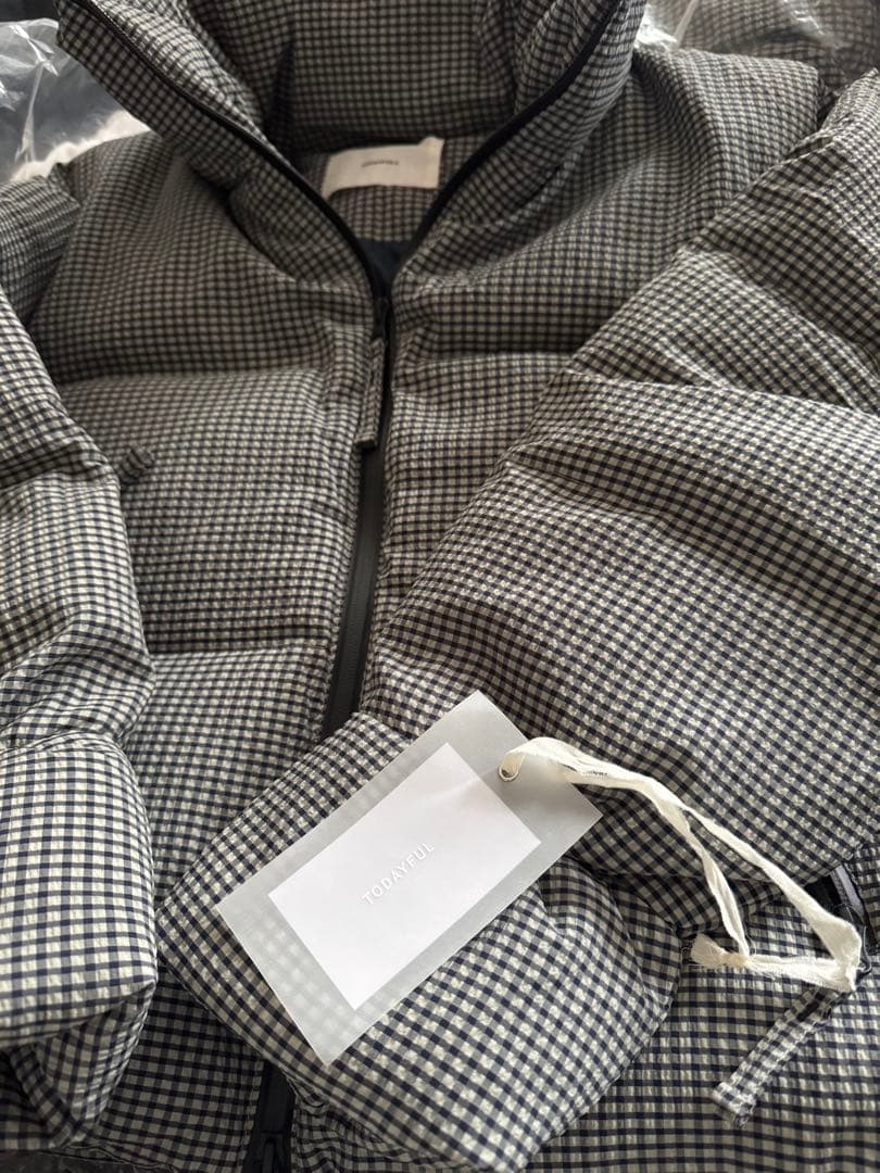 Todayful Check Dawn Jacketミント 即日発送