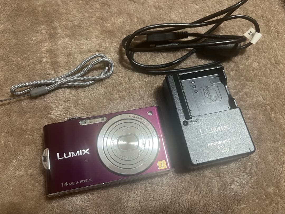 LUMIX DMC-FX66 パナソニック デジカメ　動作確認済　コンデジ