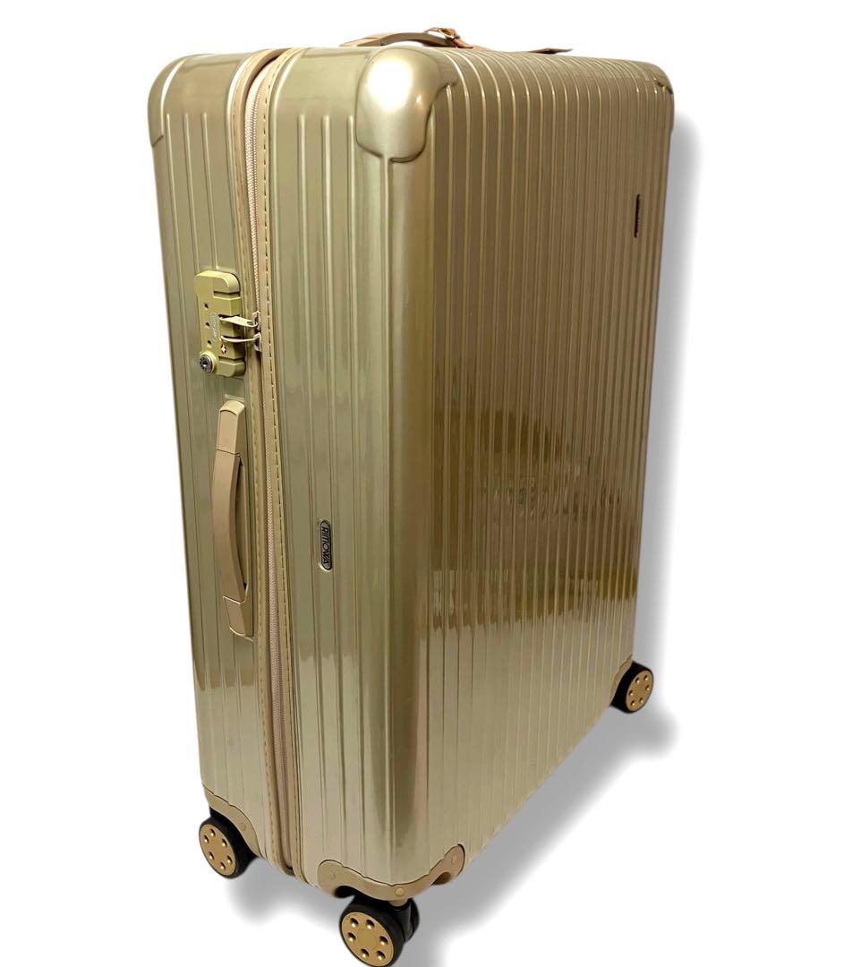 美品 RIMOWA リモワ ユナイテッドアローズ104L ハニーゴールド XL
