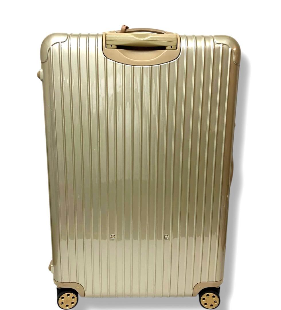 美品 RIMOWA リモワ ユナイテッドアローズ104L ハニーゴールド XL