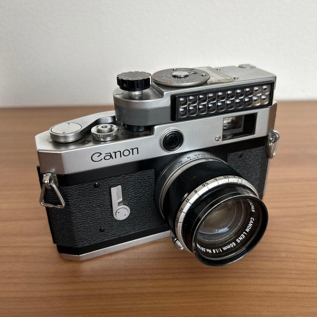わ*ん様 Canon Camera P レンジファインダー カメラ 露出計・取説