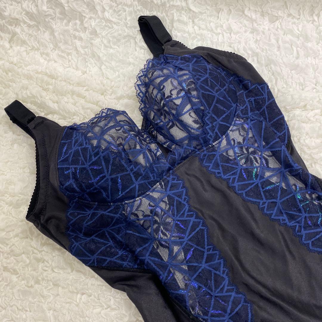 マルコ 補正下着 ボディスーツ D80 LL カーヴィシャス カレスブラック