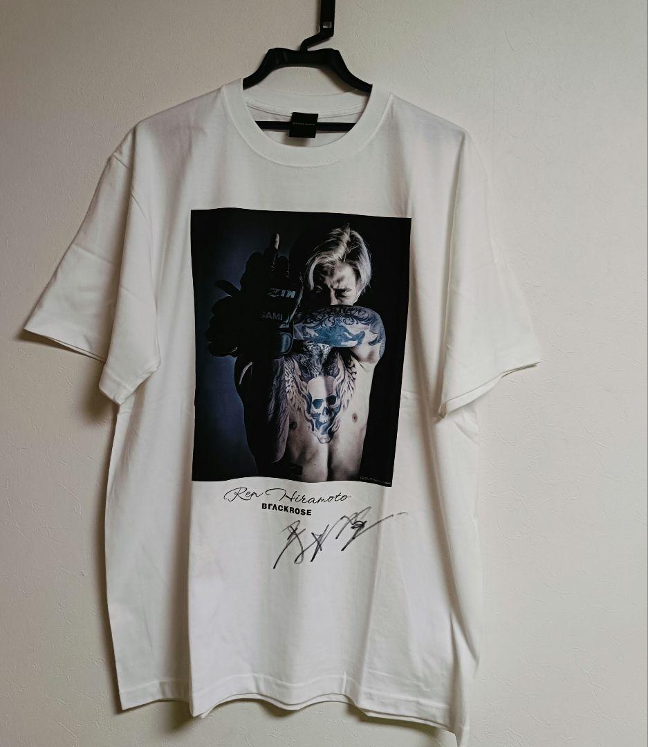 サイン入り RIZIN 平本蓮　直筆サイン　 サイン入り Tシャツ XL