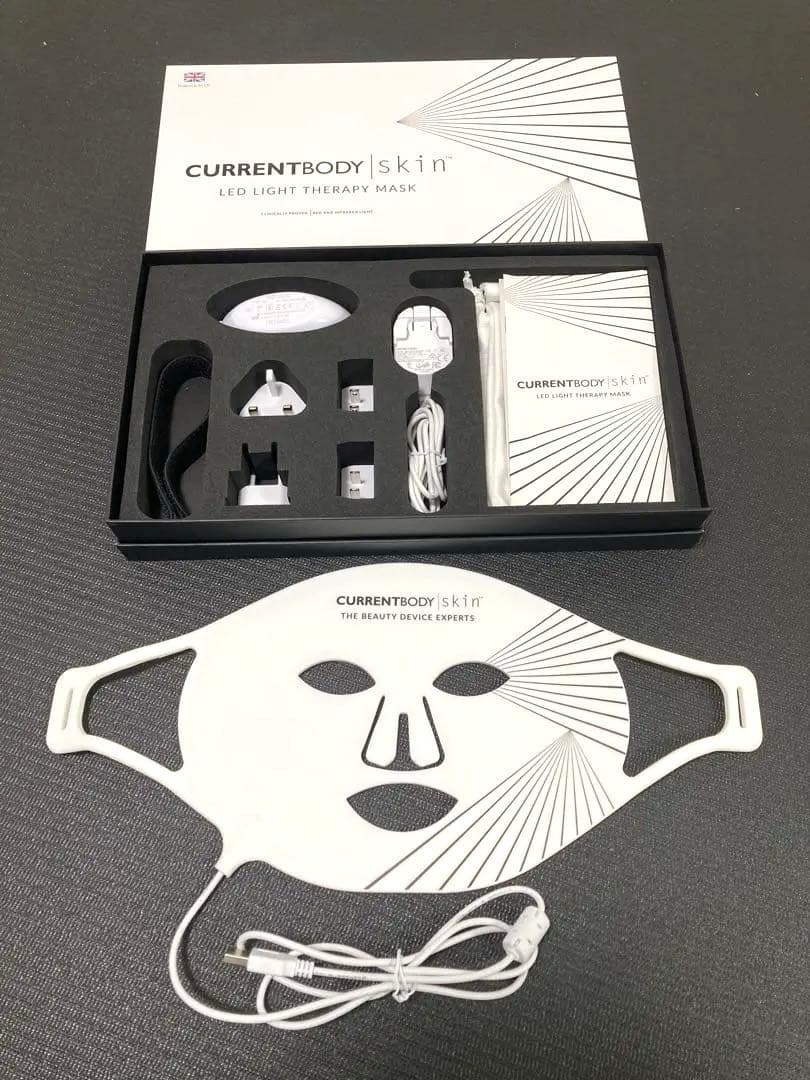 CURRENTBODY skin LEDフェイスケアマスク　【おまけ付き】