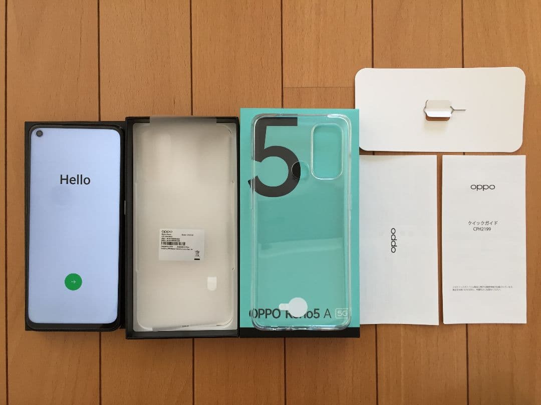 OPPO Reno5 A 5G (CPH2199) アイスブルー 128GB