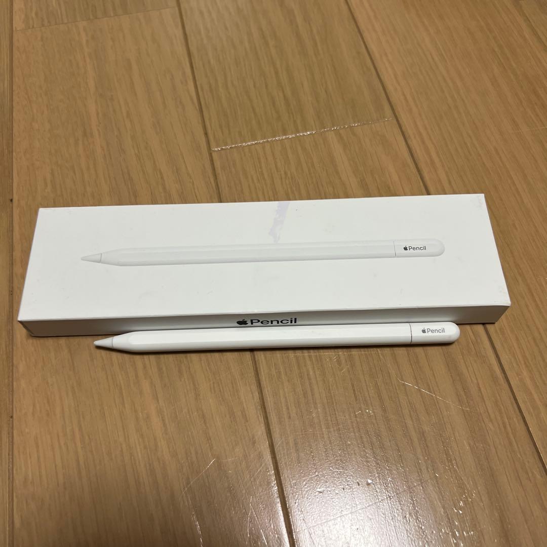 純正Apple Pencil USB-C 箱付き　カバーに傷あり
