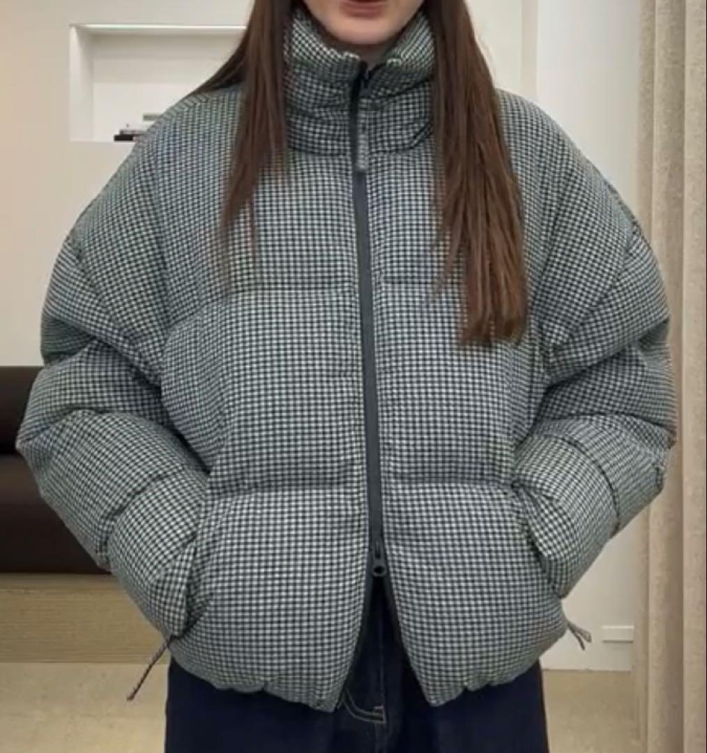 TODAYFUL Check Dawn Jacket 38ミント
