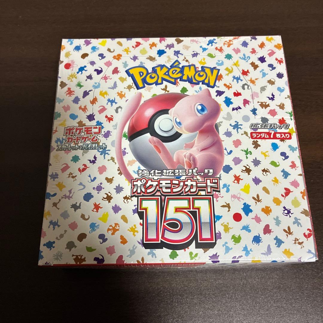 ロンさん　ポケモンカード151 1BOX 未開封