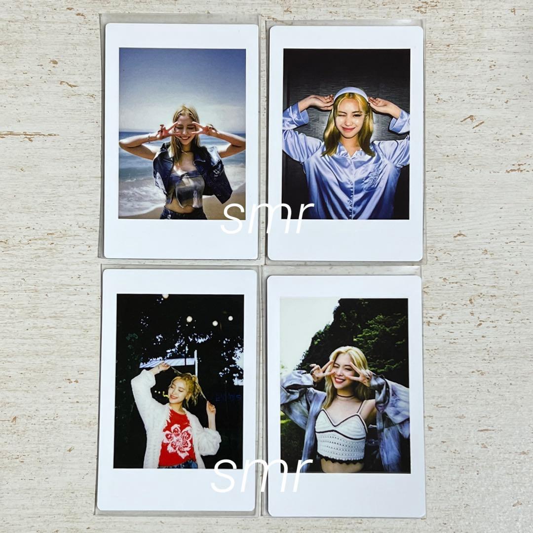 ITZY シーズングリーティング　リュジン　チェキ風　トレカセット