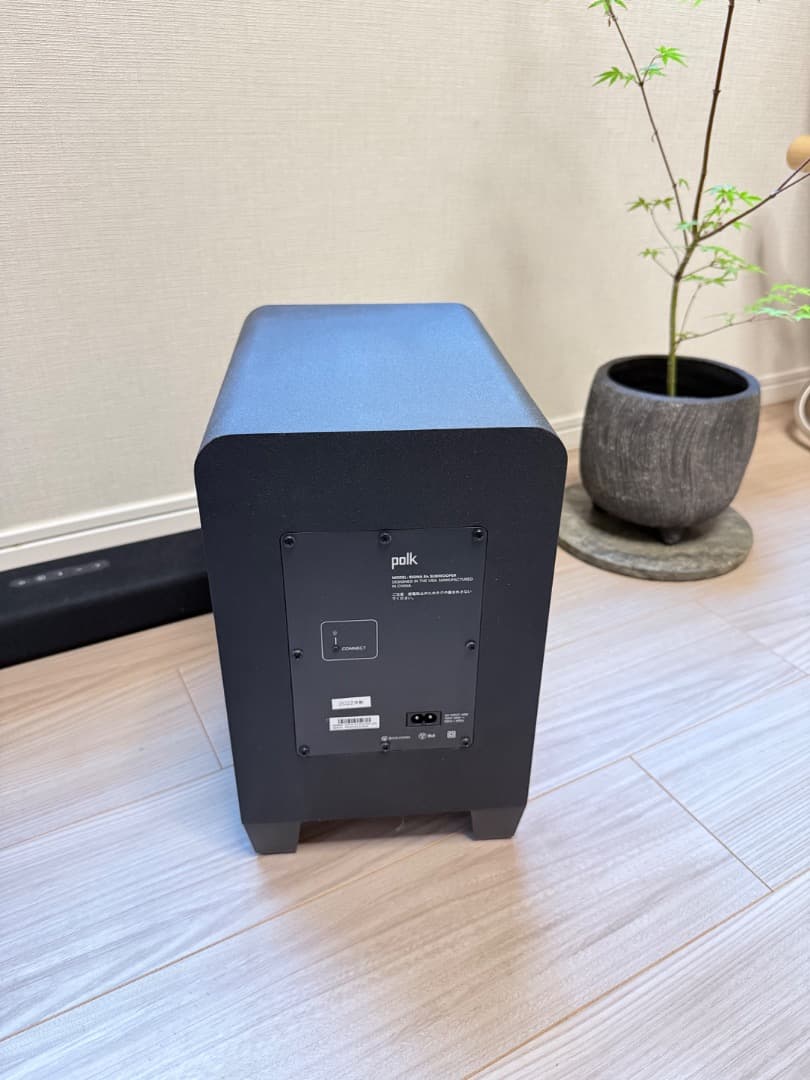 Polk サウンドバー ワイヤレスサブウーファー付き ブラック SIGNA/S4