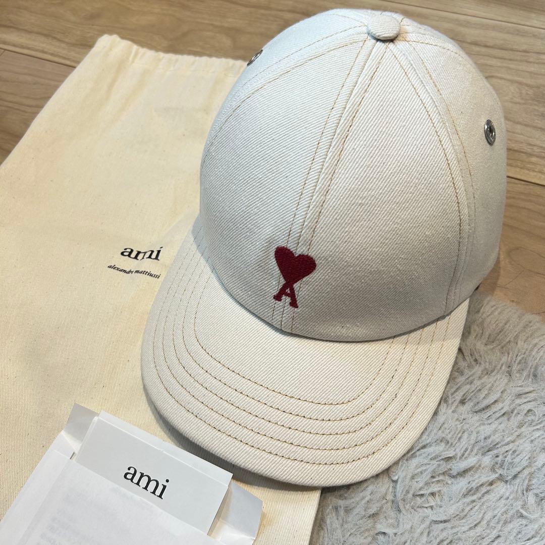 正規品】アミパリス レディース キャップ アイボリー