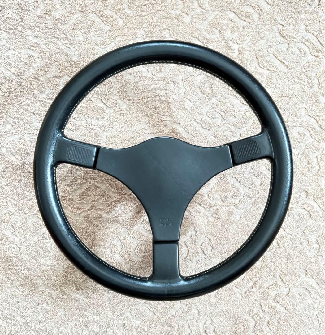 MOMO 3本スポーク レザーステアリング 36φ mystere ミステール