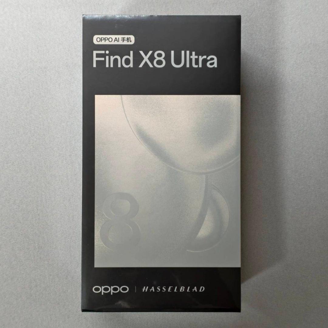 【新品未開封】OPPO Find X8 Ultra 16GB/1TB 中国版
