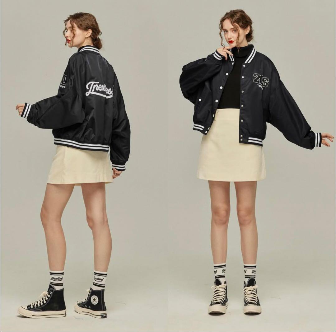 tnewties 20S またホームランだ！　スタジャン　Black