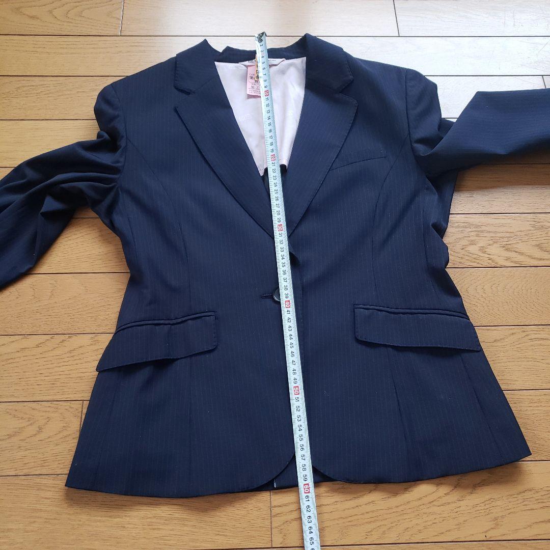 Samantha Thavasa ネイビー ストライプパンツスーツ