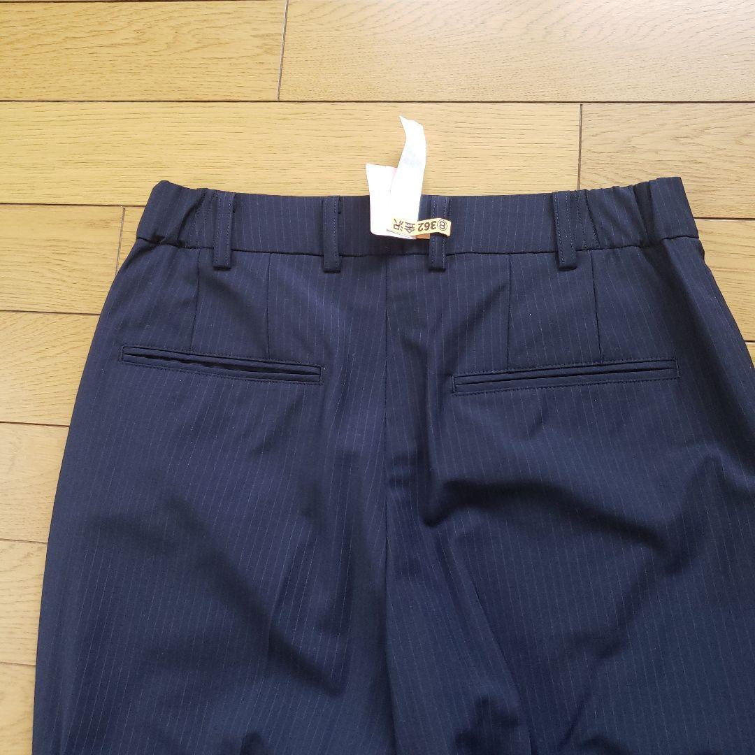 Samantha Thavasa ネイビー ストライプパンツスーツ