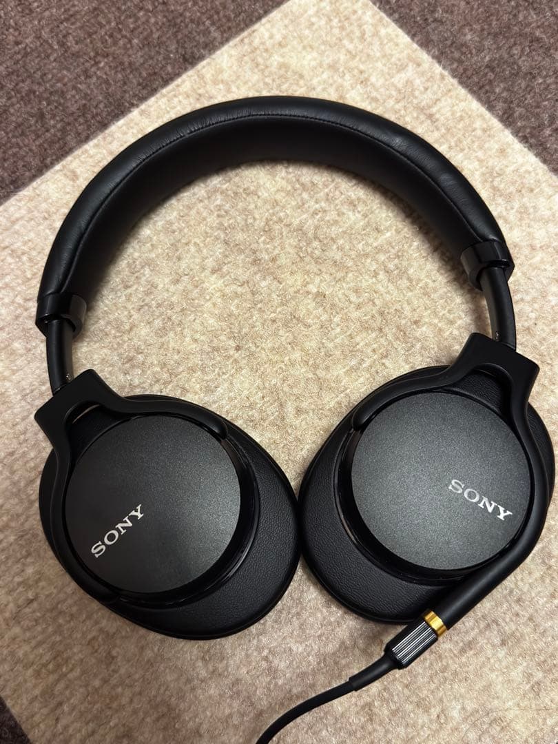 SONY MDR-1AM2 有線 ヘッドホン ヘッドフォン ブラック ソニー