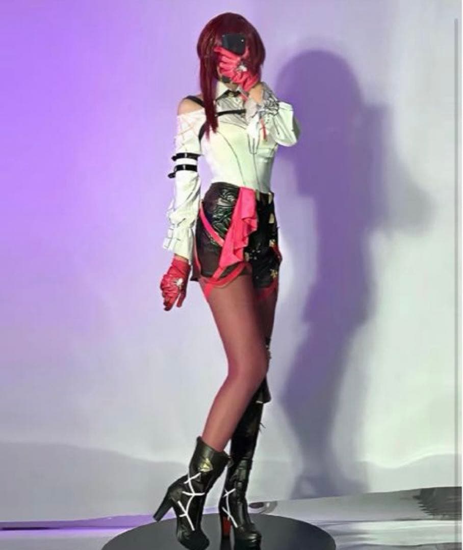 スタレ カフカ コスプレ衣装(XLサイズ)+セット済ウィッグ