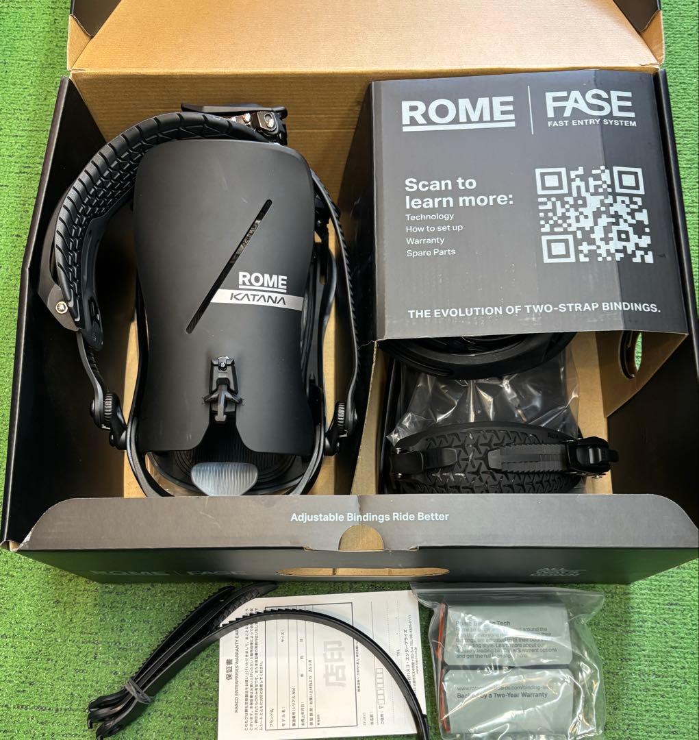 ROME Katana AW FASE ビンディング M/L ブラック
