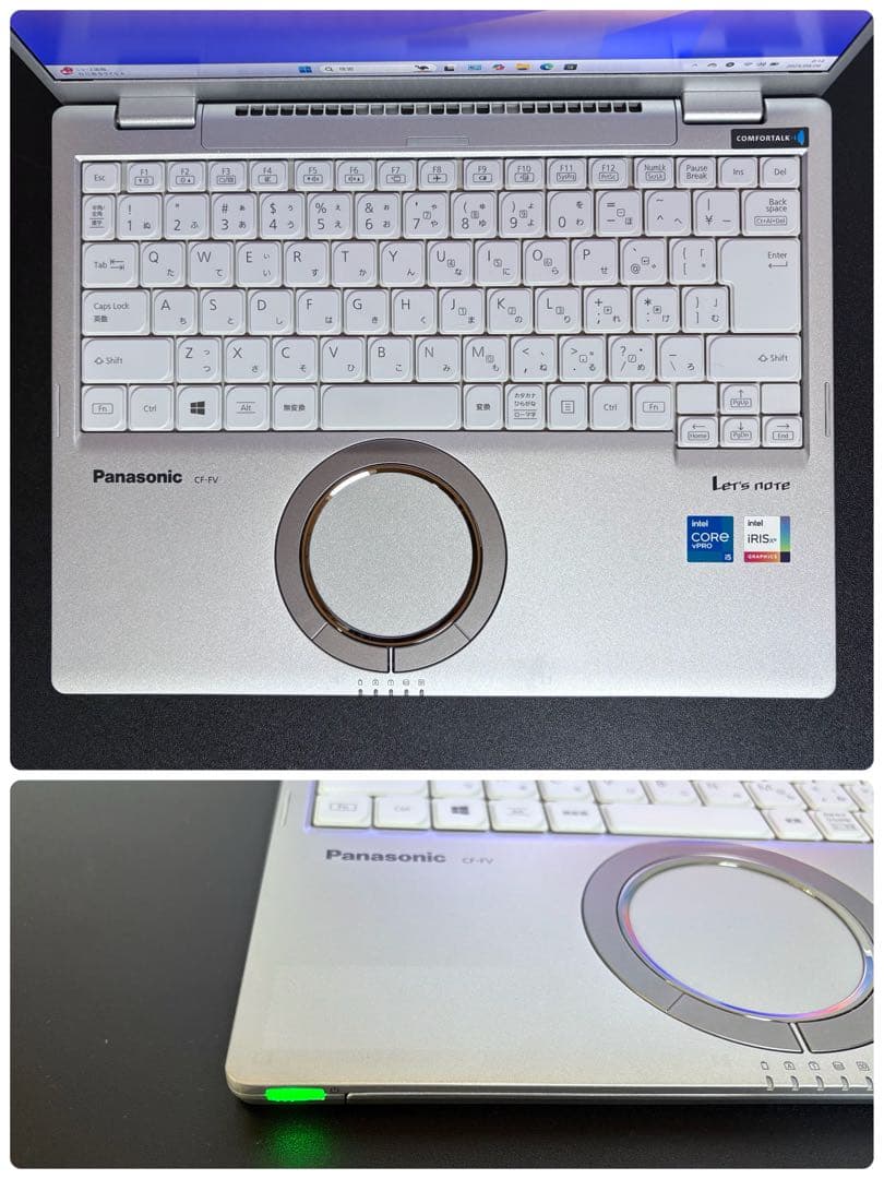 レッツノートCF-FV1/i5/RAM16G/新品 M.2 SSD 512GB②