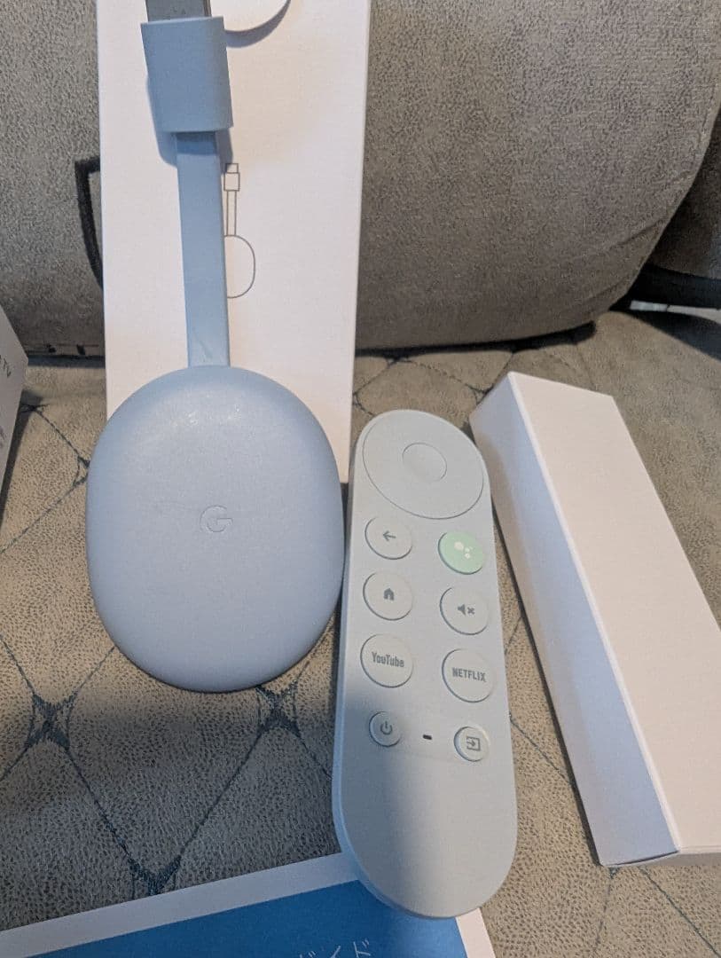 Google Chromecast with Google TV 4K　美品
