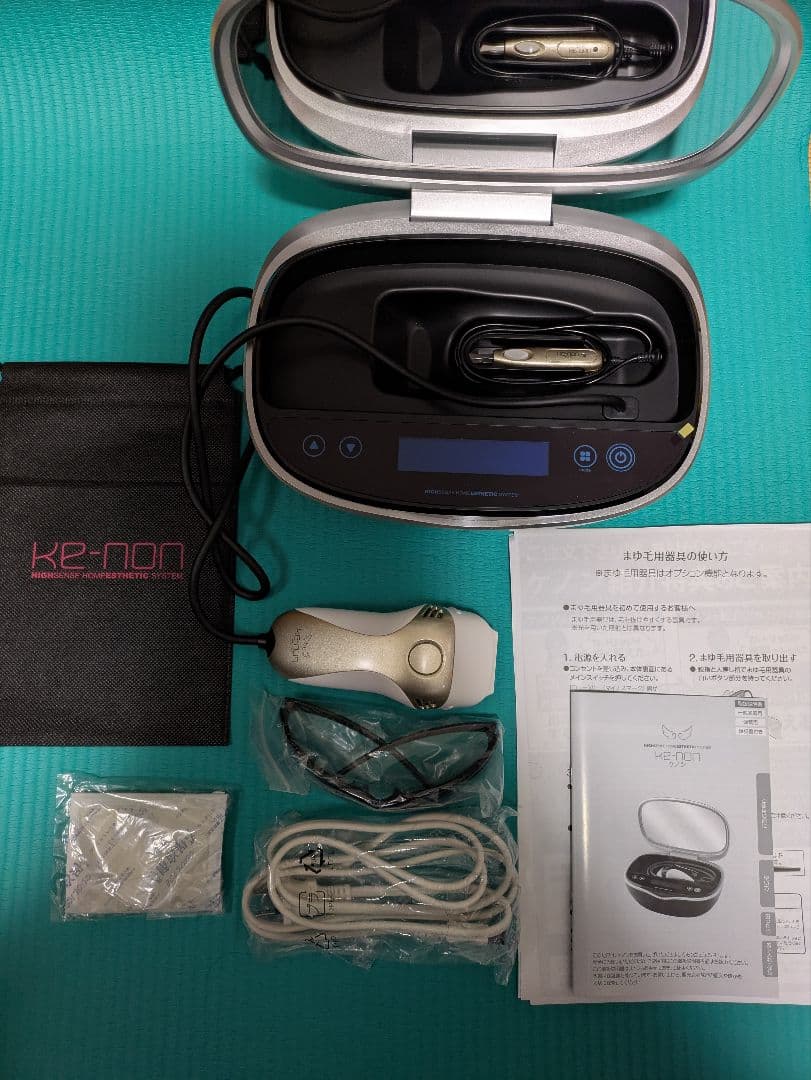 ケノン Ke-non　脱毛器　スーパープレミアムCT付き　美品　　ver8.4