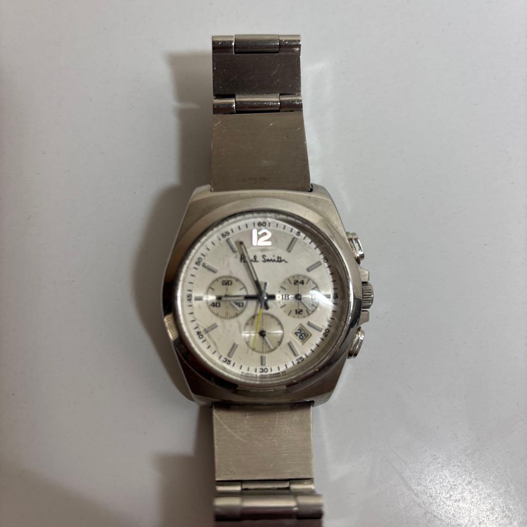 Paul Smith クロノグラフ 腕時計 シルバー