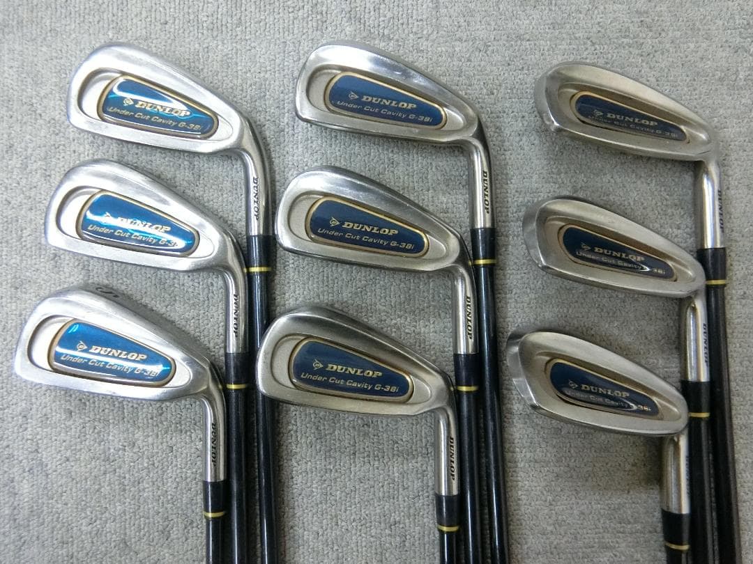 b672 初心者歓迎 ダンロップ等メンズゴルフ１４本セット※Ｄｒ２本入り