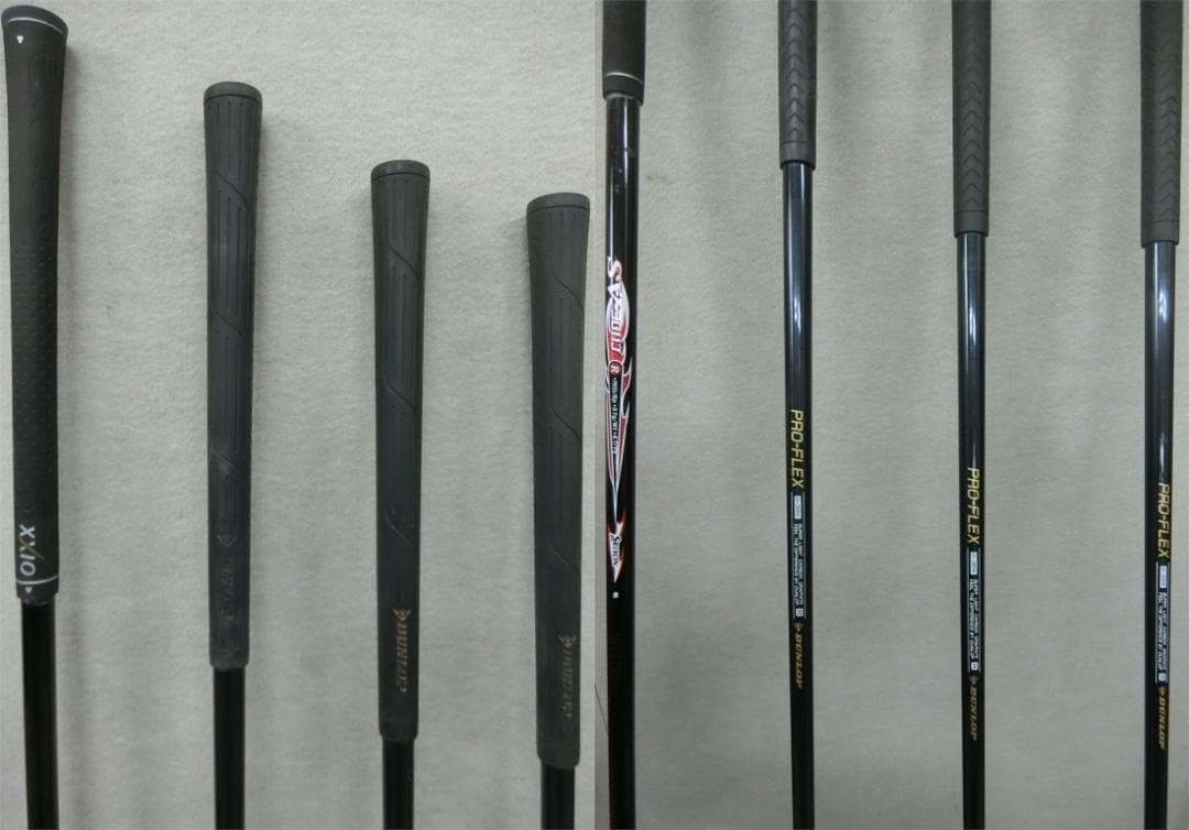 b672 初心者歓迎 ダンロップ等メンズゴルフ１４本セット※Ｄｒ２本入り